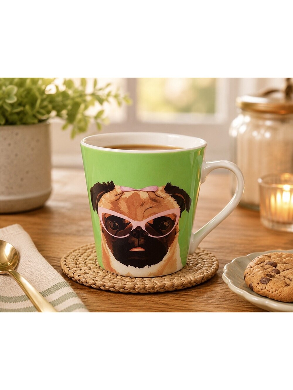 Christopher Vine Australia The Mob Series Pug Mug